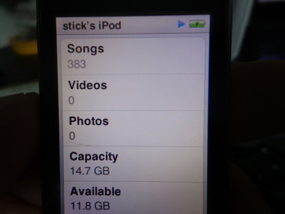 Apple Ipod Nano 7th Generation 16GB with 383 Songs Works Great