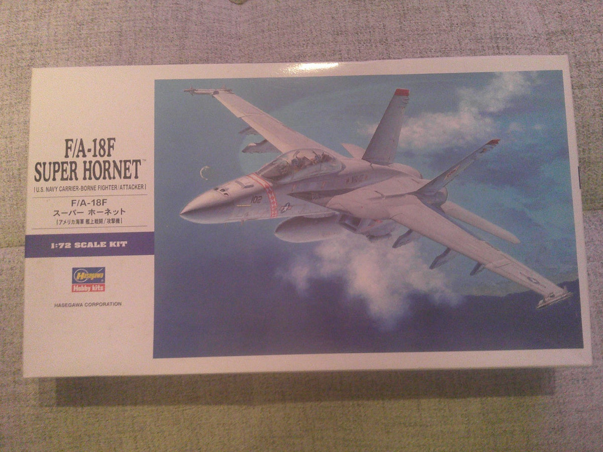 Hasegawa F/A-18F Super Hornet E18 1/72 #00548 Model