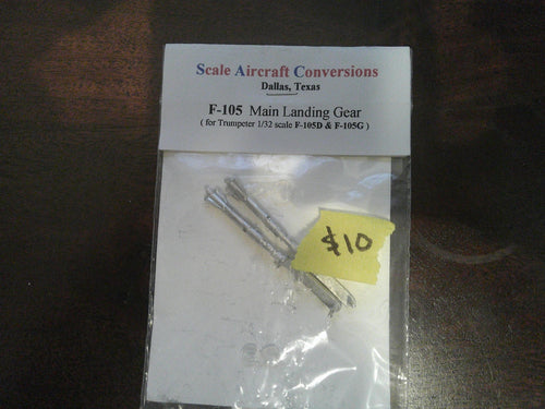 Scale Aircraft Conversions P-38 F-105 Landing Gear for Trumpeter 1/32 #?