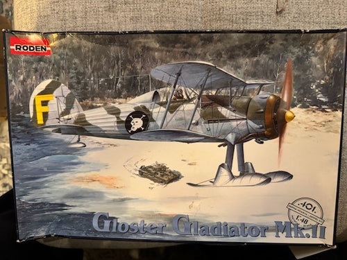 Roden Gloster Gladiator Mk.II   1/48 #401 Plane Model