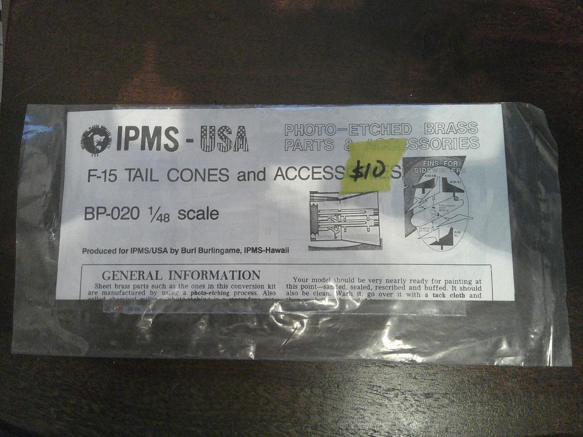 IPMS F-15 Tail Cones & Accessories  1/48 #BP-020