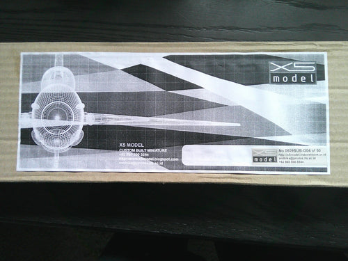 X5 Model Custom Built Minitures KRI Pasopati 410 Submarine Model #1