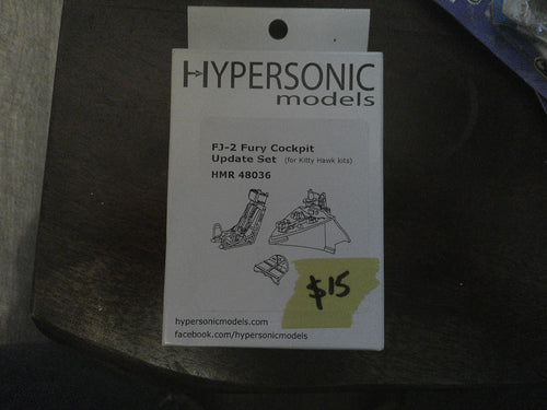 Hypersonic Models FJ-2 Fury Cockpit Update Set #HMR48036