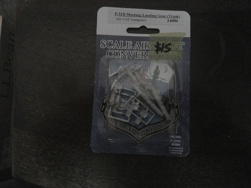 Scale Aircraft Conversions P-51D Mustang Landing Gear Trum 1/24 Trumpeter #24006