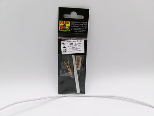 Aber Armament for Tiger I (Late) 88mm 1/35 #35L-181