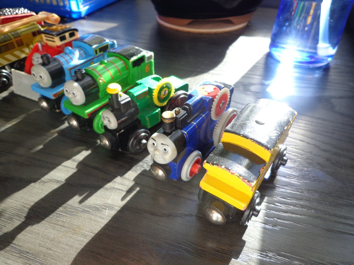 Lot of 11, Thomas the Train Cars Duke, Diesel Trevor Jack James Percy Fergus