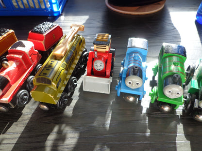 Lot of 11, Thomas the Train Cars Duke, Diesel Trevor Jack James Percy Fergus
