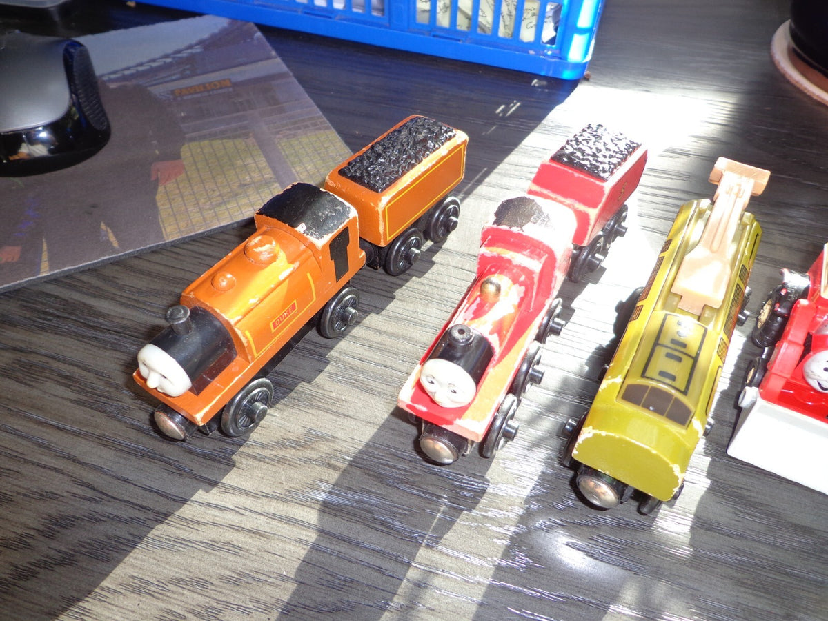 Lot of 11, Thomas the Train Cars Duke, Diesel Trevor Jack James Percy Fergus