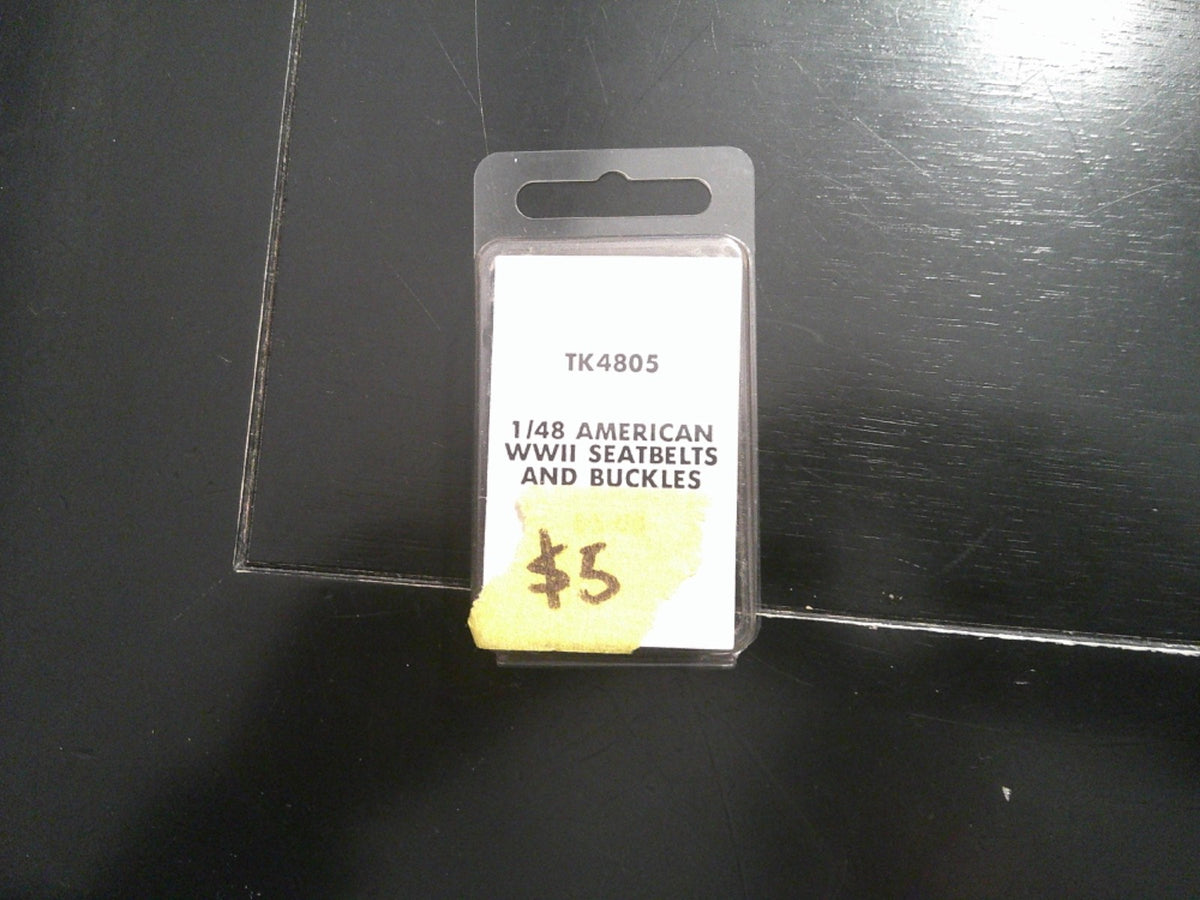 Teknics TK 4805 1/148 American WWII Seatbelts and Buckles