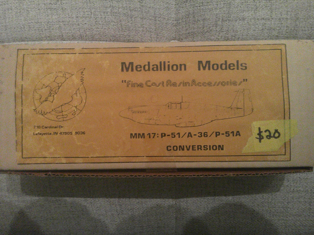 Medallion Models P-51 / A-36 / P-51A Conversion 1/48  Plastic Model