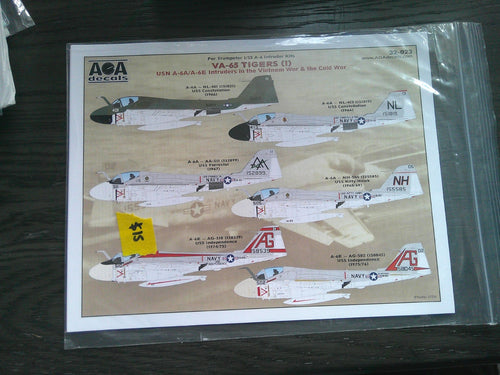 AOA Decals VA-65 Tigers USN A-6A/ A-6E  1/32 Decals #32023