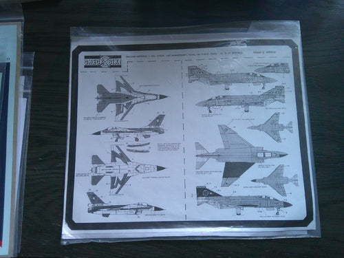 Check Six Belgium Air Force F-16 Sheet 2   1/48 #48002
