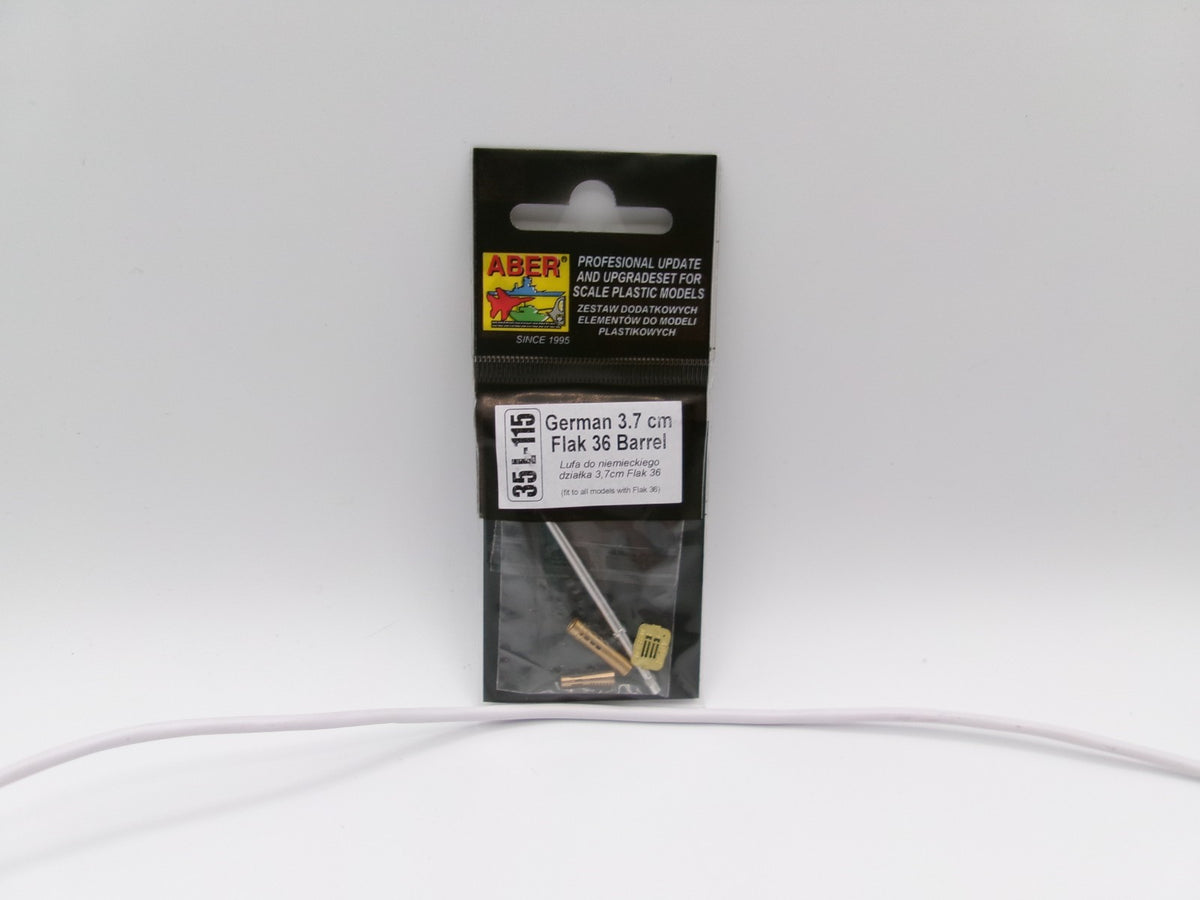 Aber German 3.7 Flak 36 Barrel 1/35 #L-115!!!!!!!