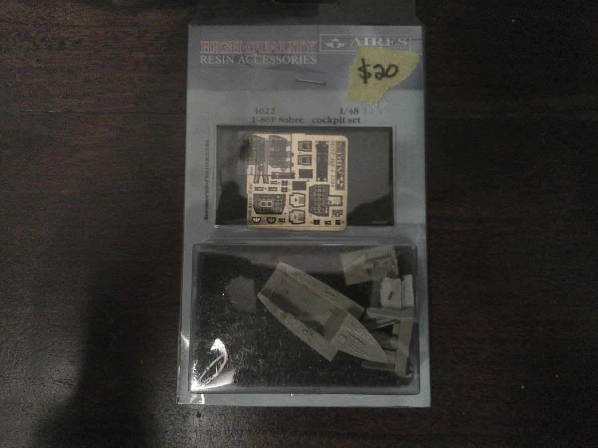 High Quality Resin F-86F Sabre Cockpit Set 1/48  #4022