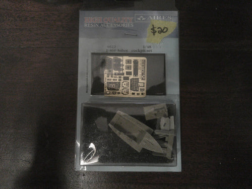High Quality Resin F-86F Sabre Cockpit Set 1/48  #4022