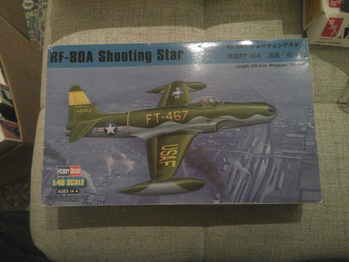 Hobby Boss RF-80A Shooting Star  #81724 Plane Model