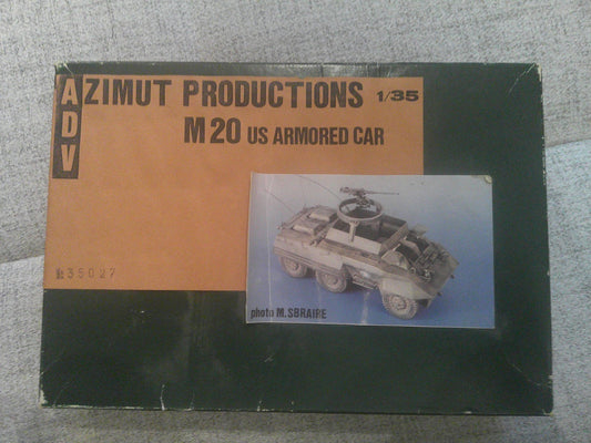 ADV Zimut Productions M20 US Armored Car  1/35  #35027 Resin Model