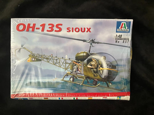 ITALERI OH-13S Sioux Model Kit 1/48 #857