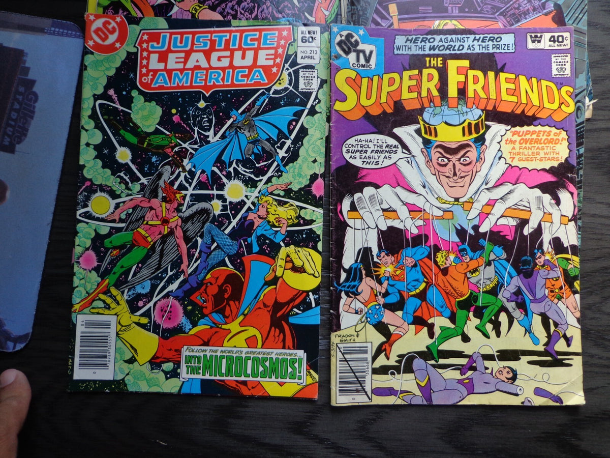 Lot of 6, DC Comics with Superman Night Force Arak Supergirl Justice League