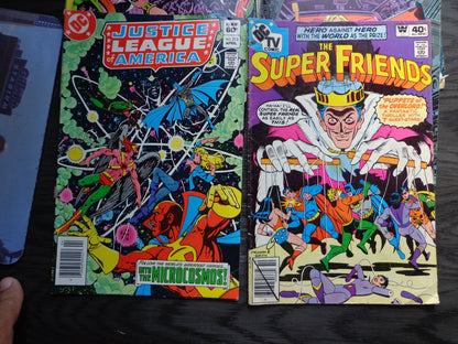 Lot of 6, DC Comics with Superman Night Force Arak Supergirl Justice League