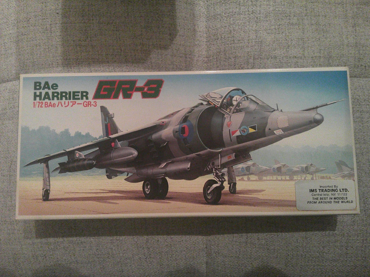 Fujimi BAe GR-3 Harrier  1/72 #7AC3 Plane Model