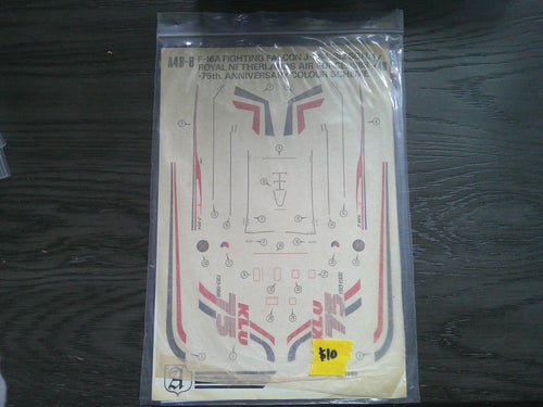 Almark Decal F-16A Fighting Falcon Royal Netherlands Air Force 1/48 #A48-8