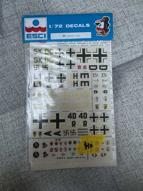 ESCI 1/72 Germany JU 88   1/72   #22
