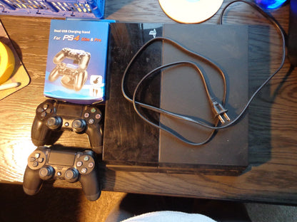 Sony PlayStation 4 500GB Console - Complete w/ Controllers & 11 Games COD