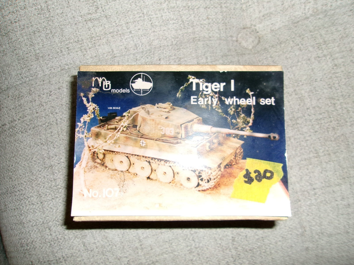MB Model Tiger I Early metal wheel set  1/35 #107
