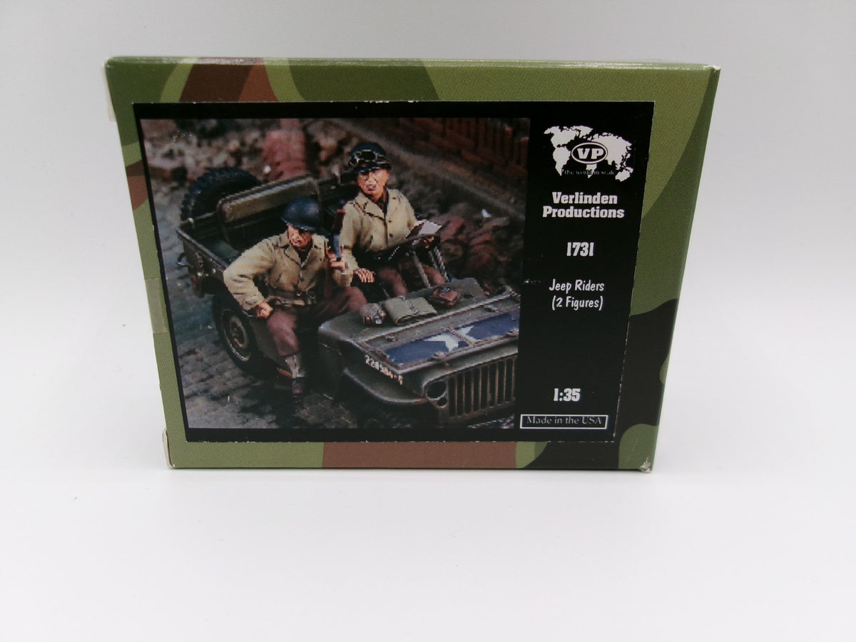 Verlinden Productions Jeep Riders (2 Figures) 1/35 #1731