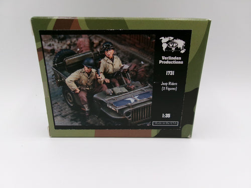 Verlinden Productions Jeep Riders (2 Figures) 1/35 #1731