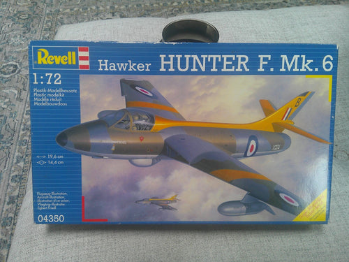 Revell Hawker Hunter F.Mk. 6  1/72 #04350 Model Factory Sealed
