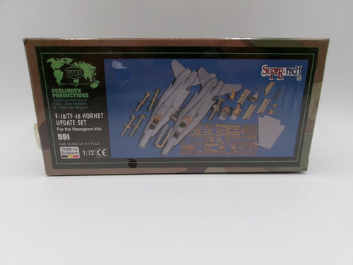 Verlinden Productions F-18/T F-18 Hornet Update Set for Hasegawa 1/72 #591