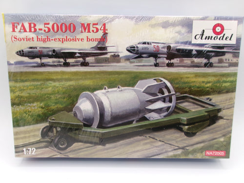 Amodel FAB-5000 M54 Soviet high explosive bomb 1/72 #72005
