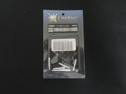 Lion Roar L3502 WWII German 150mm Nebelwerfer 41 Rockets 6pcs 1/35 scale