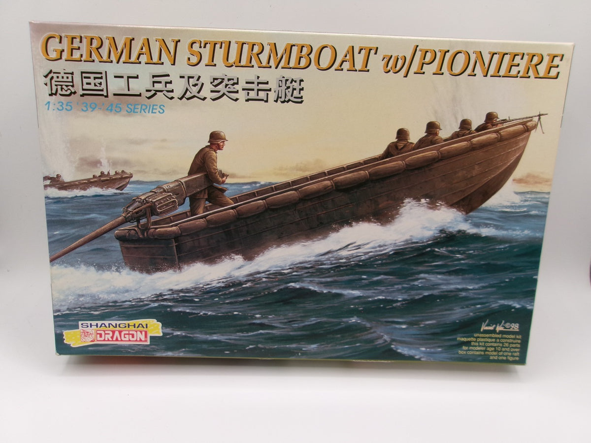 Dragon German Sturmboat W/ Pioniere 1/35 #6108