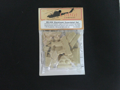 Cobra Company CC48002 MH-60K Blackhawk Superdetail set 1/48 scale
