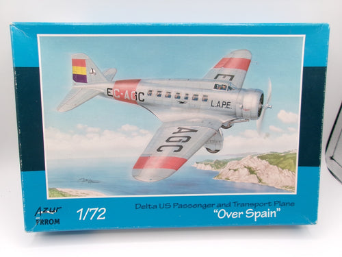 Azur Delta US Passenger & Transport Plane "Over Spain" 1/72 #FR0033 Plane Model
