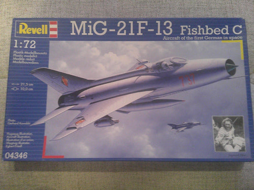 Revell MiG 21 F-13 Fishbed C 1/72 #04346 Plane Model
