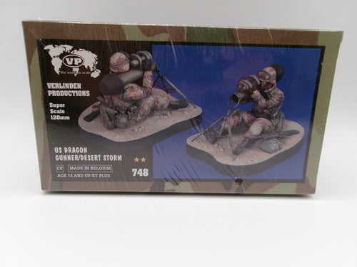 Verlinden Productions US Dragon Gunner Desert Storm Super Scale 120mm #748
