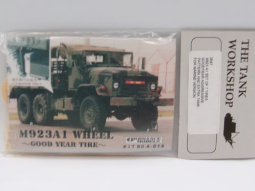 The Tank Workshop M923 A1 Set of 7 Tires Goodyear Aggressive Pattern #0047