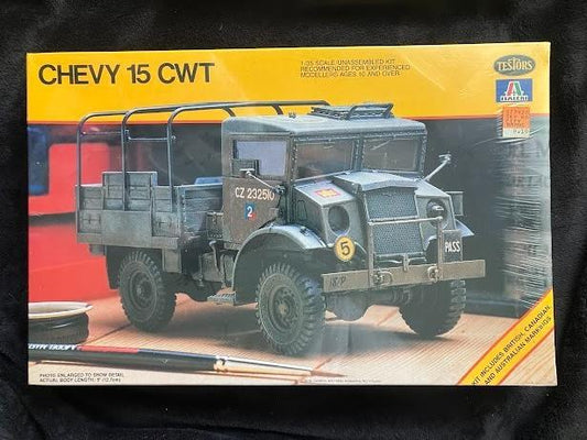 Testors Chevy 15 CWT Model Kit 1/35 #772
