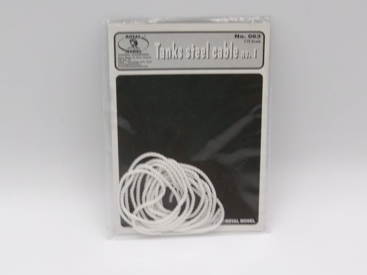 Royal Model  Tanks Steel Cable No. 1   1/35 #063