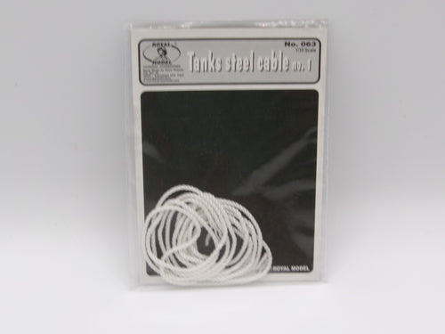Royal Model  Tanks Steel Cable No. 1   1/35 #063
