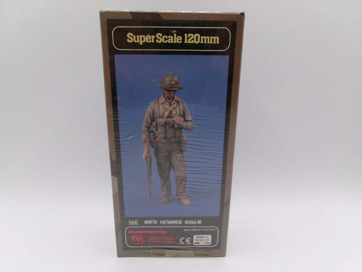 Verlinden Productions North Vietnam Regular Super Scale 120MM #566