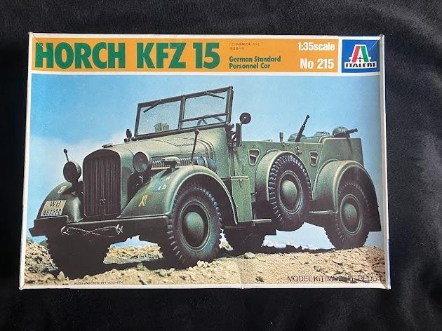 Italeri Horch KFZ 15 Model Kit 1/35 #215
