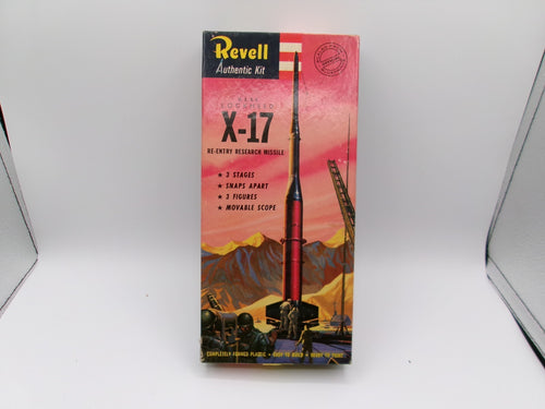 Rare Revell USAF Lockheed X-17 Re Entry Research Missile Model 1/40 #H-1810:79