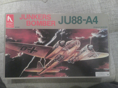 Hobby Craft Junkers JU88-A4 Bomber  1/48 #HC1601 Model