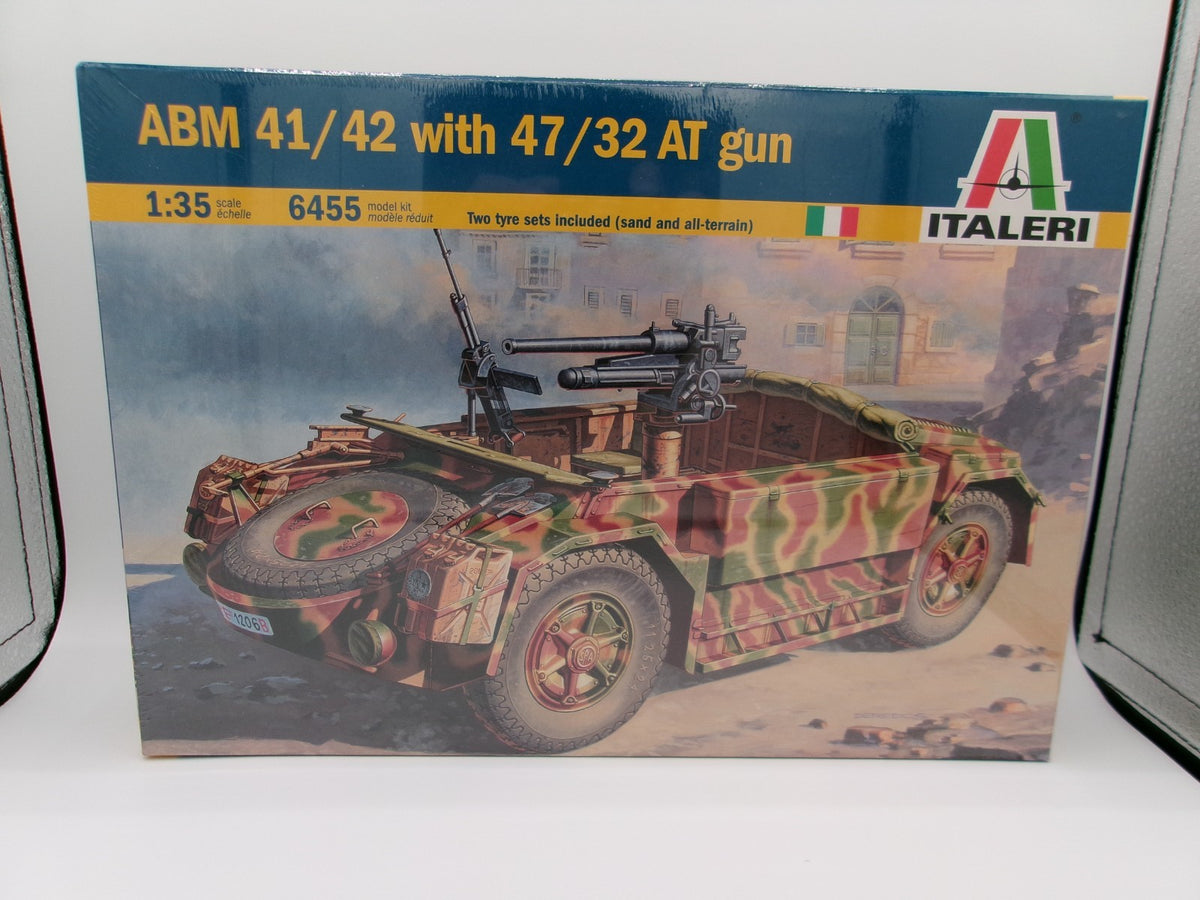 Italeri ABM 41/42 with 47/32 AT Gun 1/35 #6455 Factory Sealed