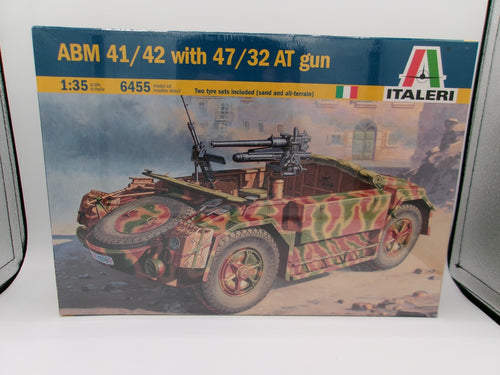 Italeri ABM 41/42 with 47/32 AT Gun 1/35 #6455 Factory Sealed